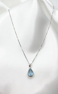 Collana Acquamarina Argento 925
