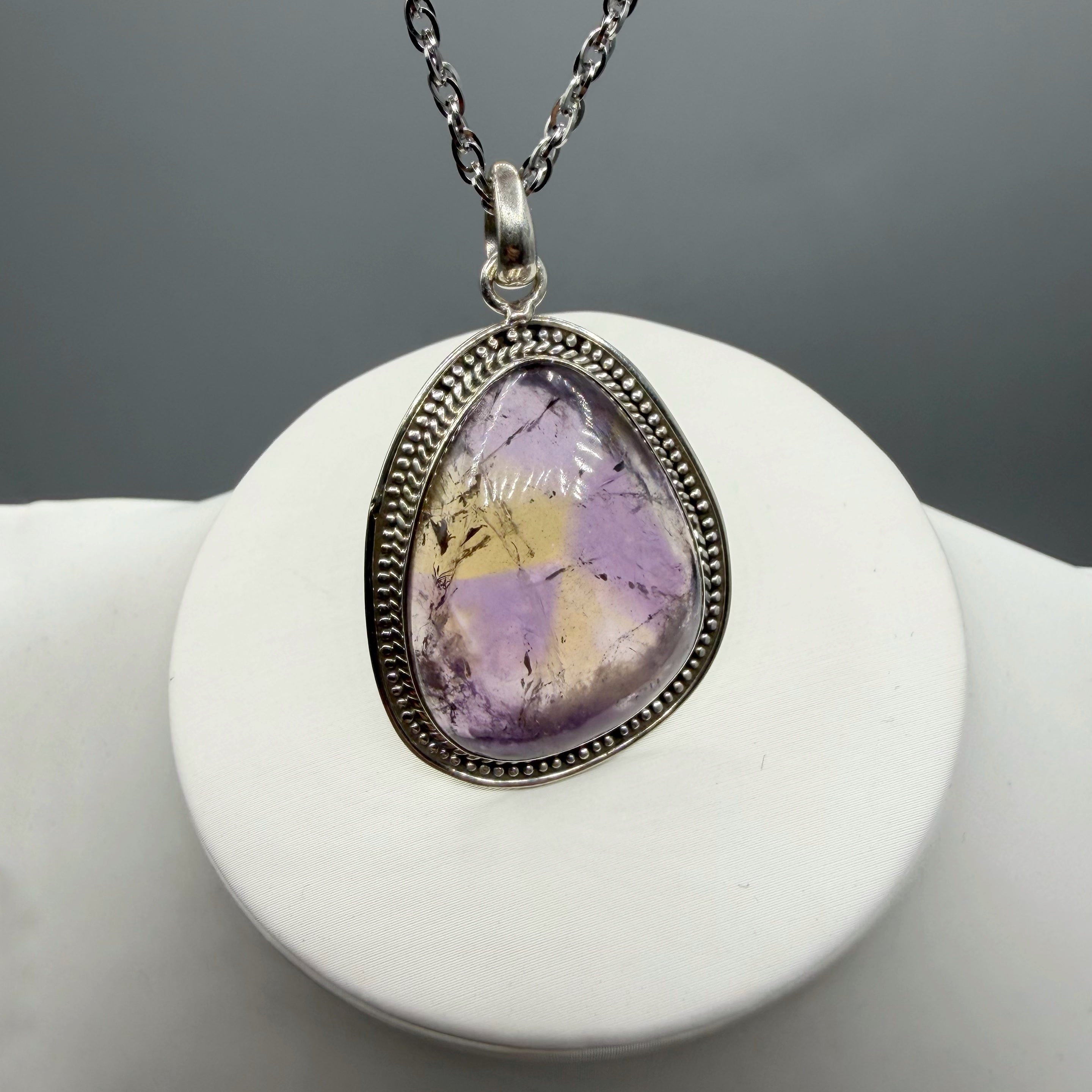 Ciondolo Ametrino Naturale - Argento 925
