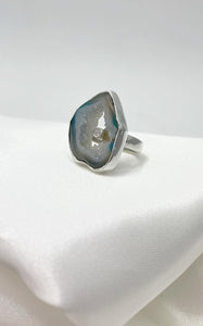 Anello Agata e Argento 925