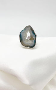 Anello Agata e Argento 925