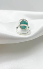 Carica l&#39;immagine nel visualizzatore di Gallery, Anello Amazzonite Ovale e Argento 925
