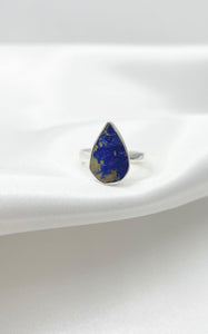 Anello Azzurrite e Argento 925