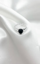 Carica l&#39;immagine nel visualizzatore di Gallery, Anello Ossidiana Argento 925
