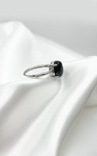 Carica l&#39;immagine nel visualizzatore di Gallery, Anello Quarzo Tormalinato (rame placcato Argento 925)

