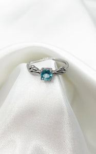 Anello Apatite e Argento 925