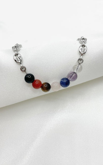 Bracciale Swan - 7 Chakra Acciaio