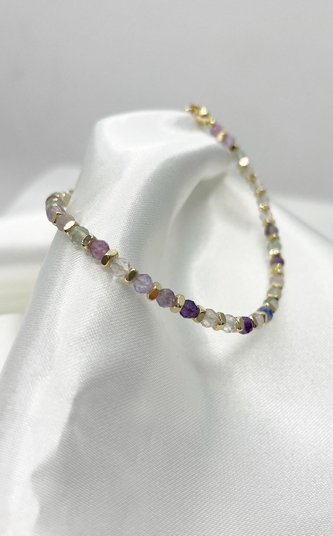 Braccialetto Fluorite Sfaccettata