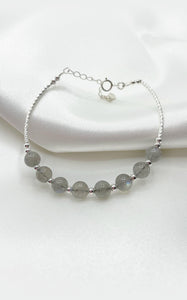 Bracciale Labradorite e Argento 925