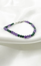 Carica l&#39;immagine nel visualizzatore di Gallery, Crystal Capsule MALACHITE e AMETISTA
