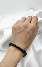 Carica l&#39;immagine nel visualizzatore di Gallery, Bracciale Ossidiana 7 mm
