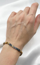 Carica l&#39;immagine nel visualizzatore di Gallery, Bracciale Pietra Paesina ed Ematite
