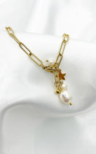 Carica l&#39;immagine nel visualizzatore di Gallery, Bracciale Perle Stellina Acciaio Inossidabile Gold
