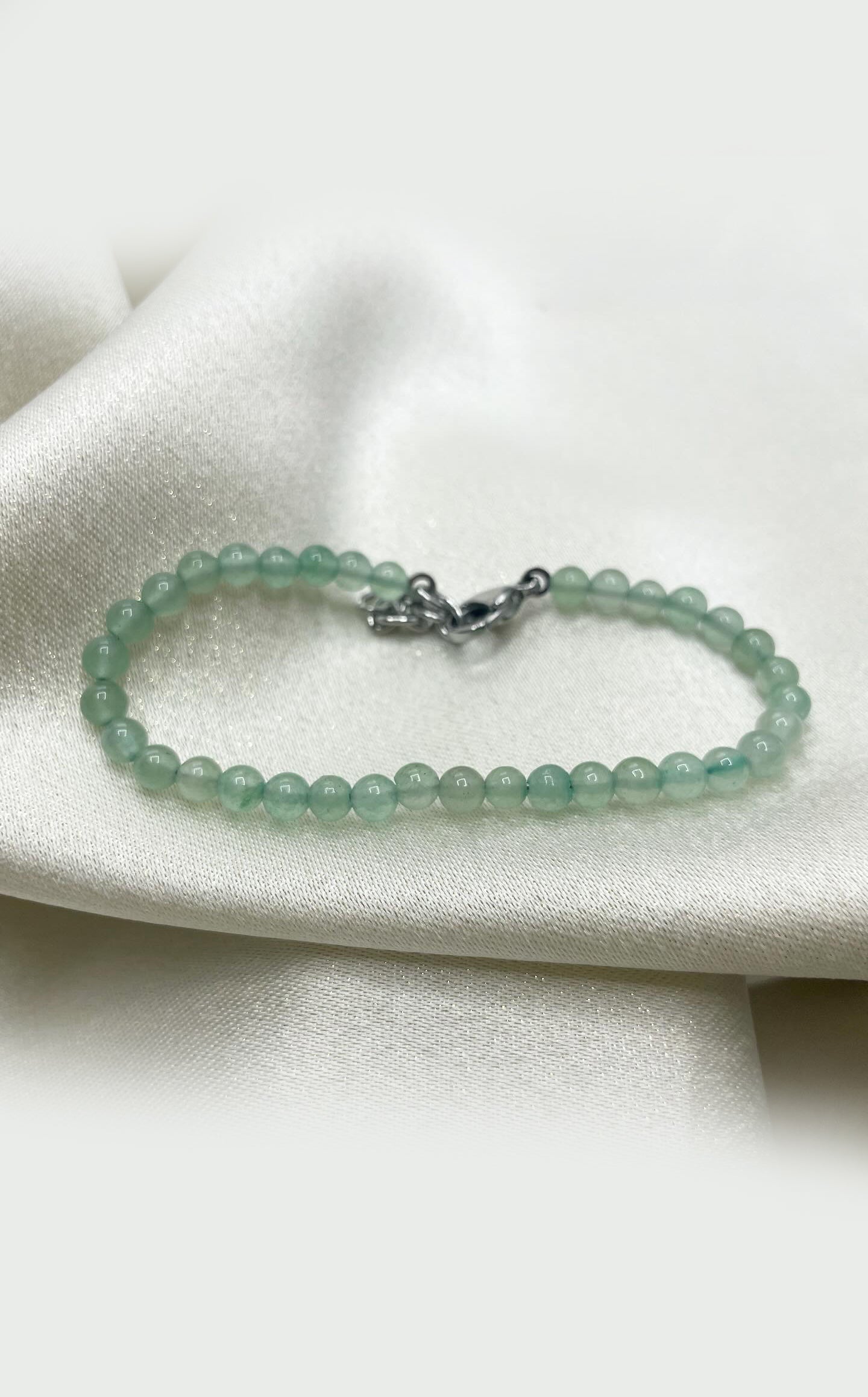 Set Avventurina e Giada - Bracciale e Orecchini