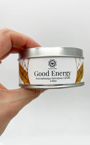 Crystal Candle Piccola - ENERGIA POSITIVA