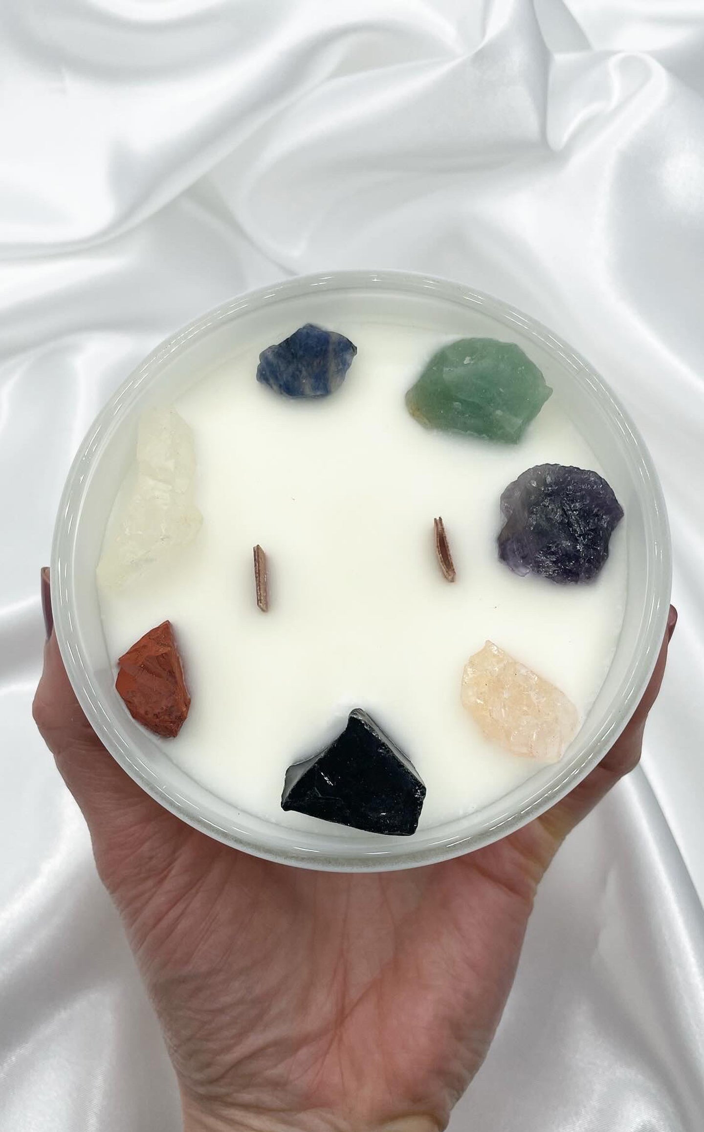 Crystal Candle 7 CHAKRA