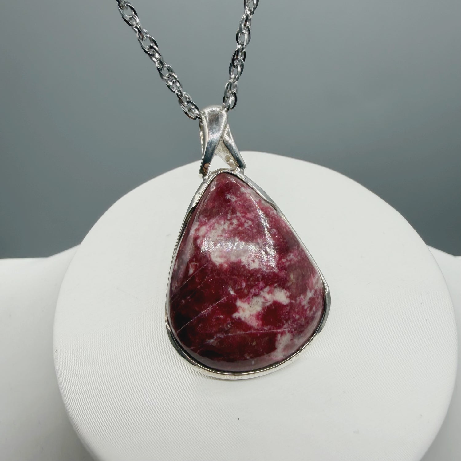 Ciondolo Thulite - Argento 925
