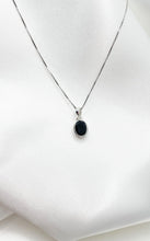 Carica l&#39;immagine nel visualizzatore di Gallery, Collana Tormalina Nera Argento 925
