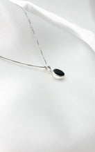 Carica l&#39;immagine nel visualizzatore di Gallery, Collana Tormalina Nera Argento 925
