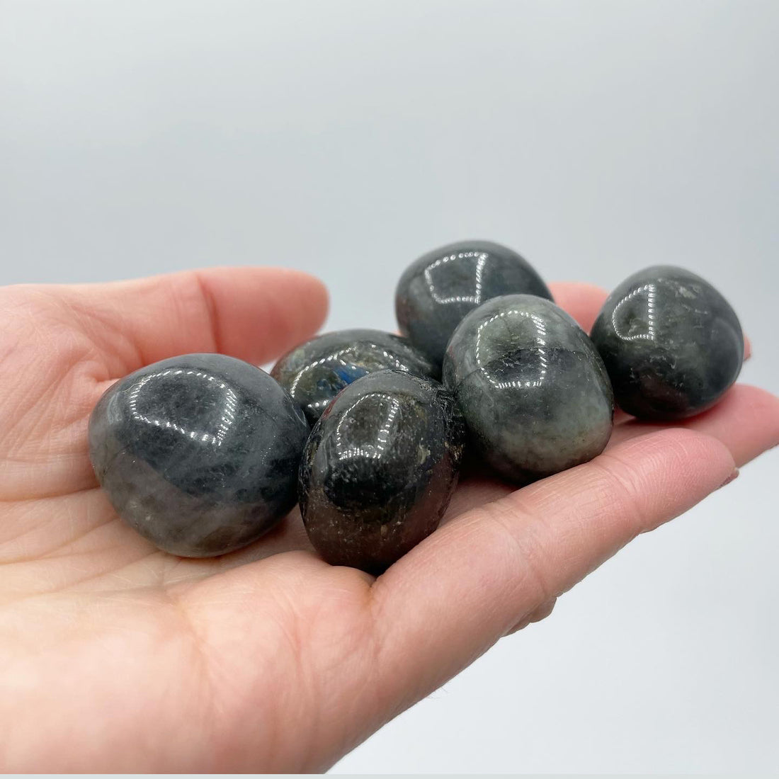 Pietra di Labradorite Burattata