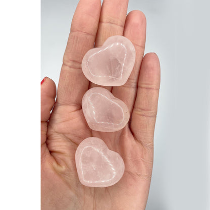 Cuore Quarzo Rosa