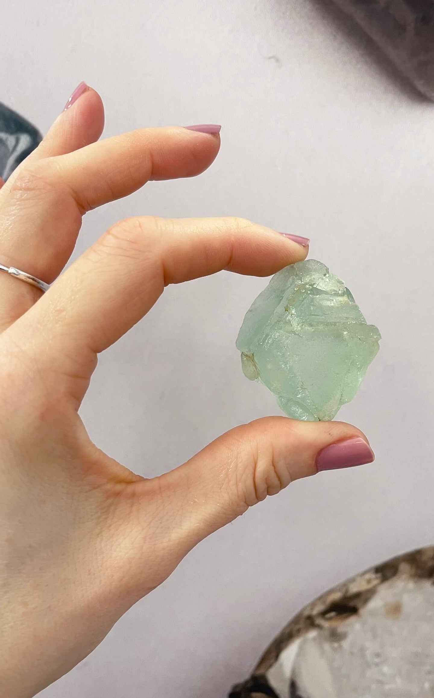 Fluorite Verde Grezza