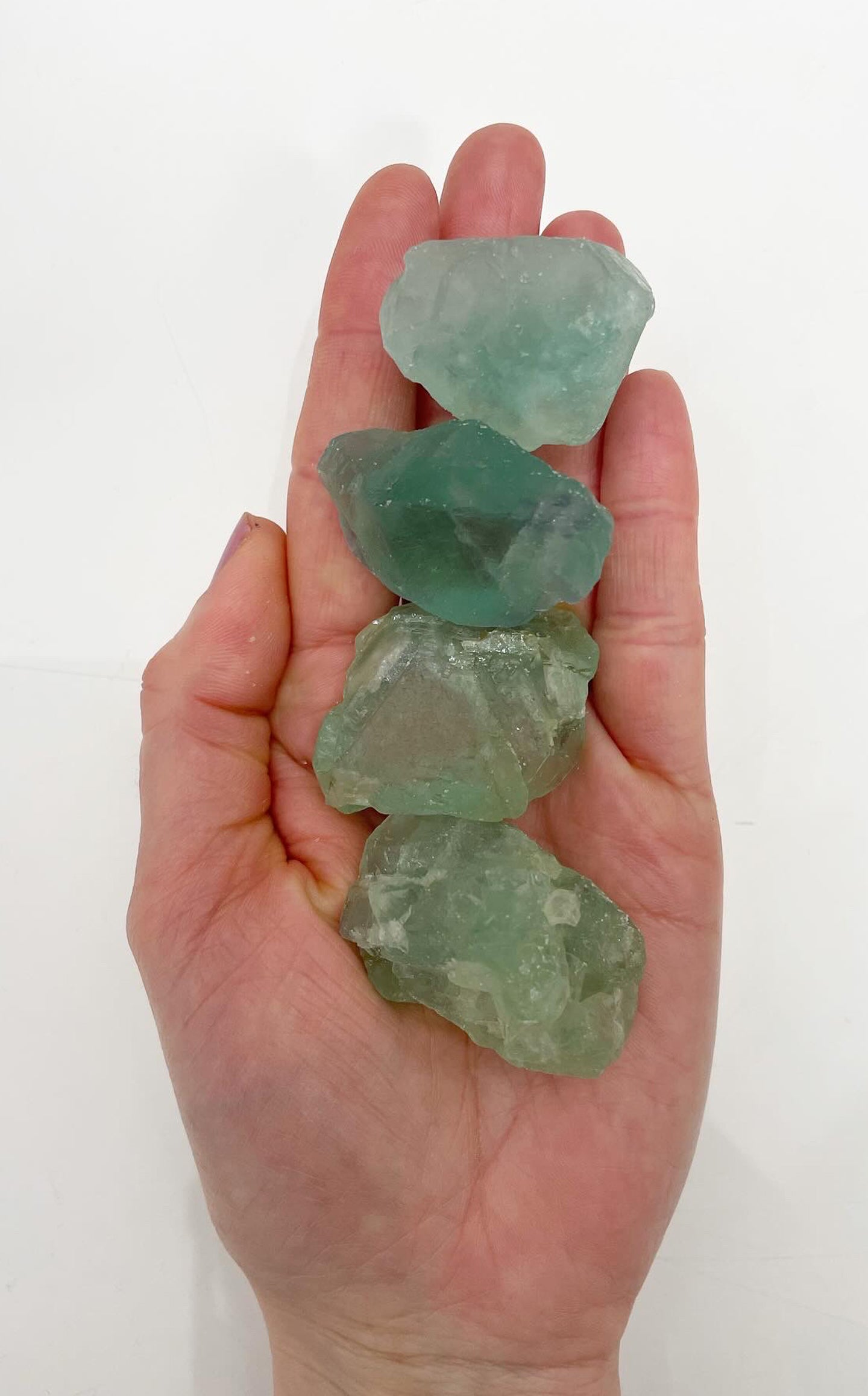 Fluorite Verde Grezza