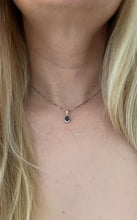 Carica l&#39;immagine nel visualizzatore di Gallery, Collana Labradorite Goccia Argento 925
