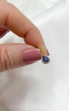 Carica l&#39;immagine nel visualizzatore di Gallery, Collana Labradorite Goccia Argento 925
