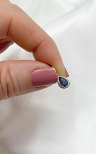 Collana Labradorite Goccia Argento 925