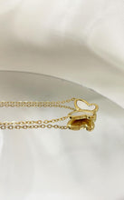 Carica l&#39;immagine nel visualizzatore di Gallery, Girocollo Farfalla Madreperla Gold
