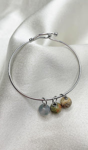 Bracciale Acciaio Inossidabile per Charm - ovale