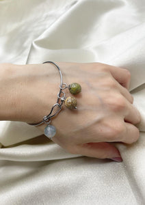Bracciale Acciaio Inossidabile per Charm - ovale