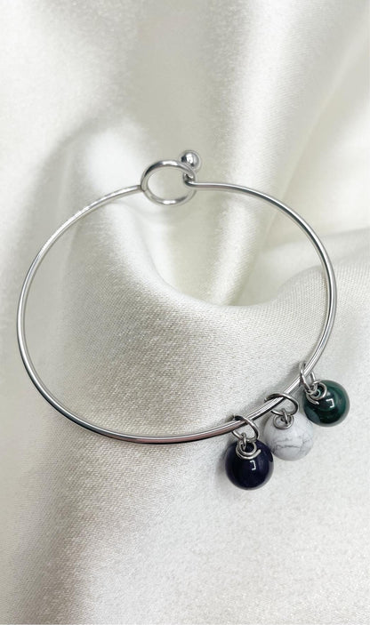 Bracciale Acciaio Inossidabile per Charm - tondo