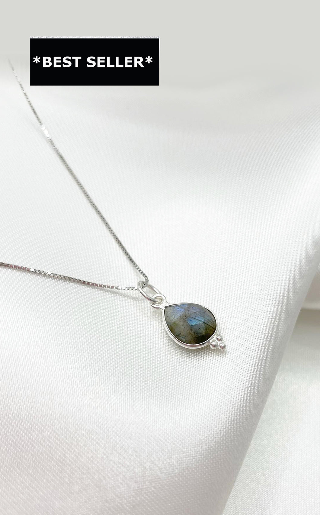 Collana Labradorite e Argento 925