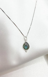 Collana Labradorite e Argento 925
