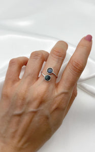 Anello Labradorite e Argento 925
