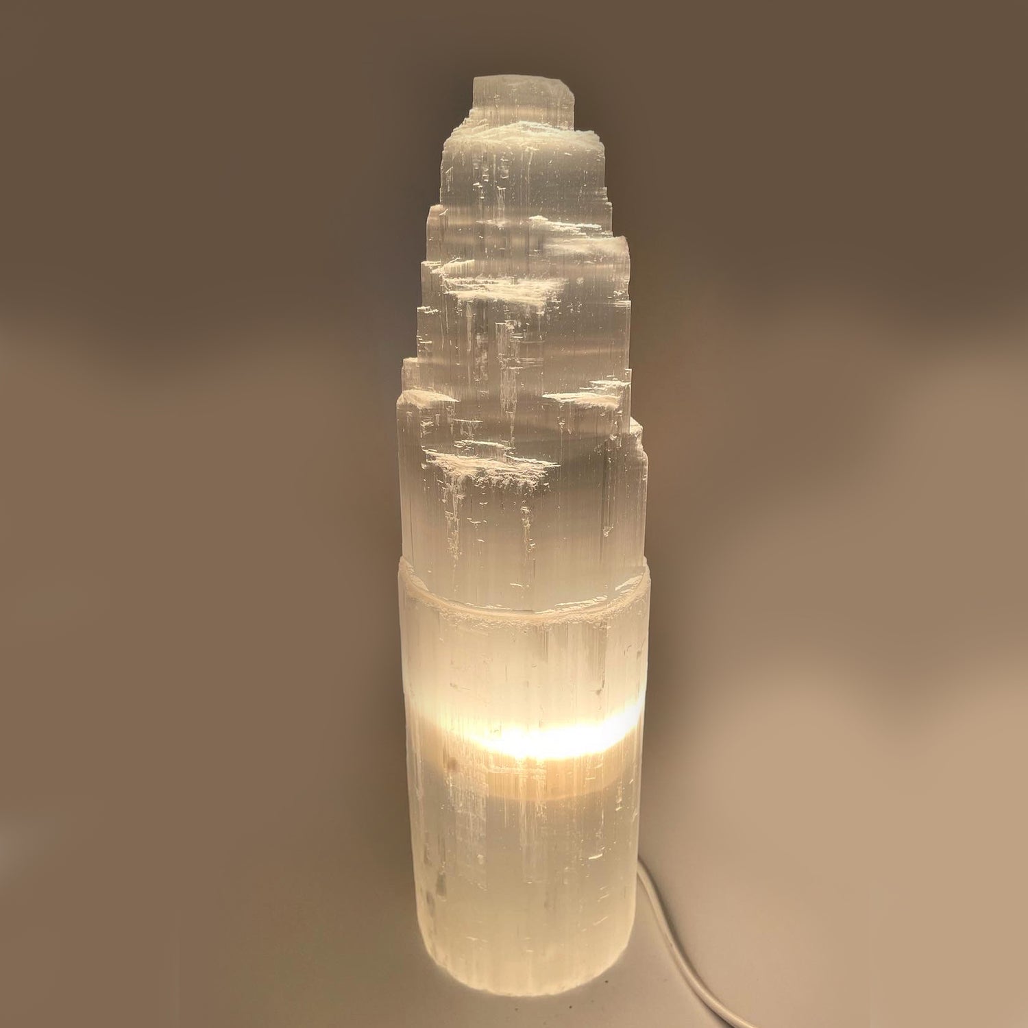 Lampada di Selenite 30 cm