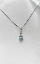 Carica l&#39;immagine nel visualizzatore di Gallery, Collana Larimar Argento 925

