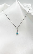Carica l&#39;immagine nel visualizzatore di Gallery, Collana Larimar Argento 925
