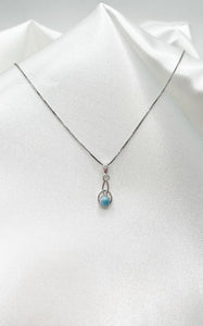 Collana Larimar Argento 925