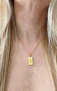 Collana Occhio della Protezione Gold