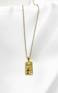 Collana Occhio della Protezione Gold