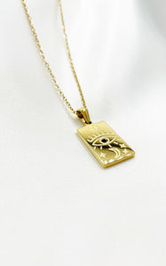 Collana Occhio della Protezione Gold