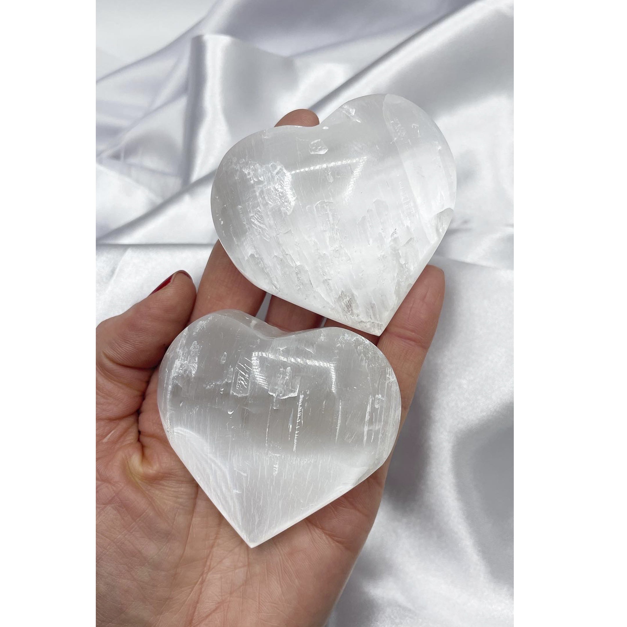 Cuore Selenite grande