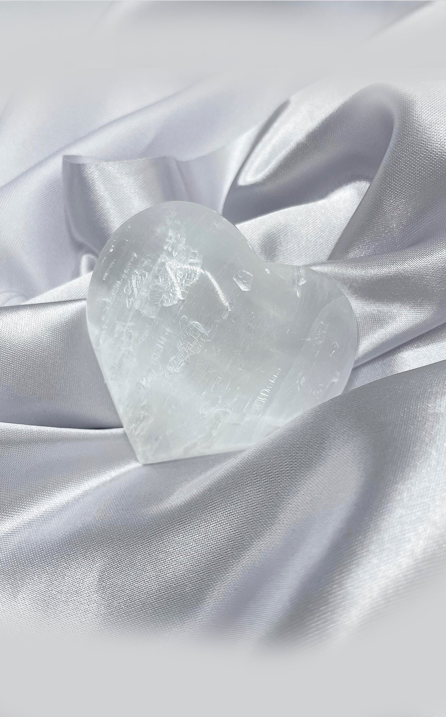 Cuore Selenite grande