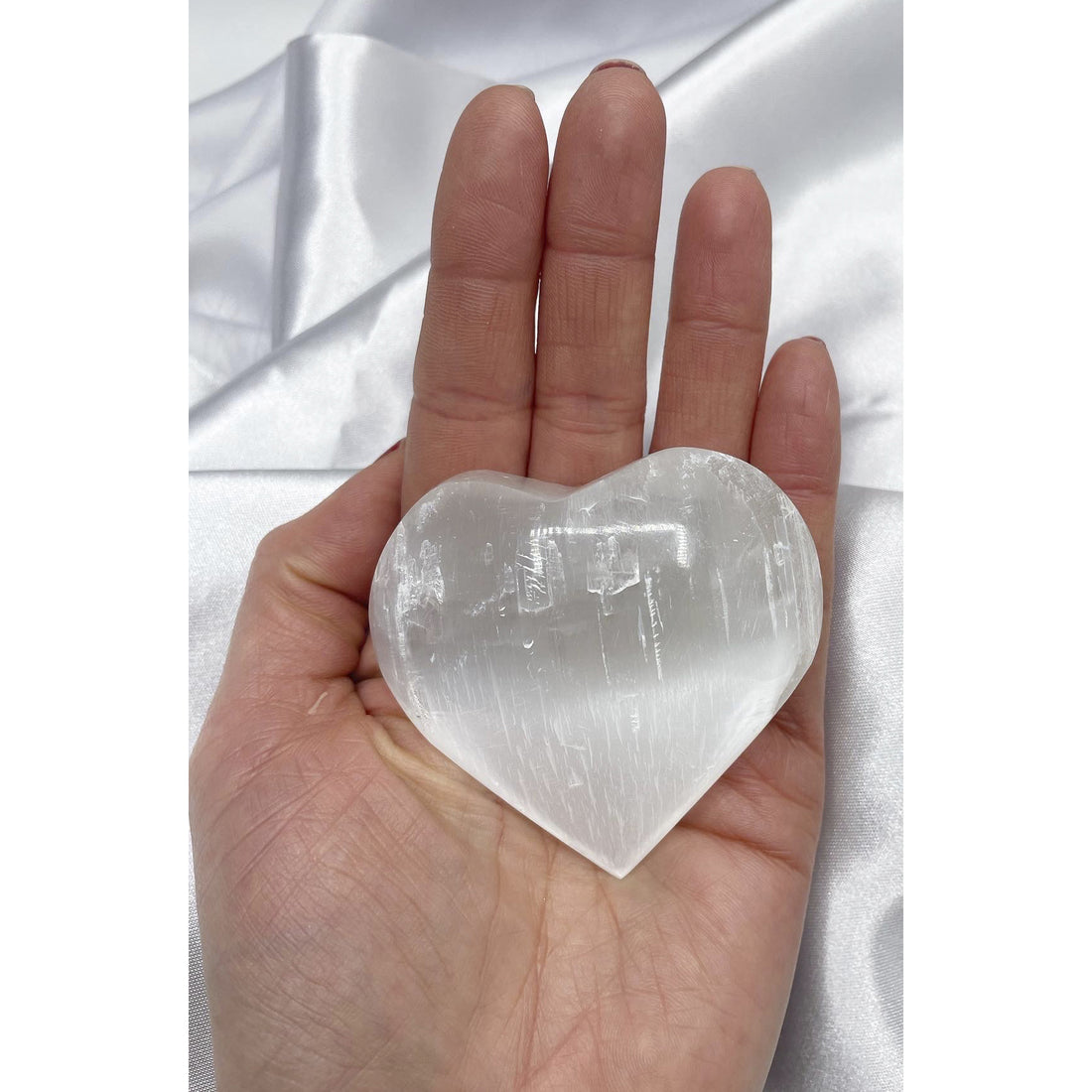 Cuore Selenite grande