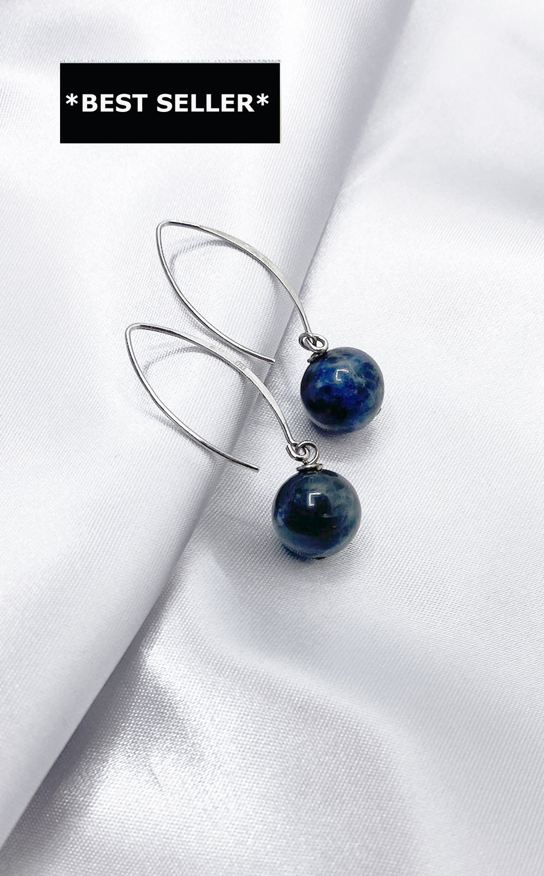 Orecchini Sodalite