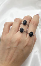 Carica l&#39;immagine nel visualizzatore di Gallery, Anello Quarzo Tormalinato (rame placcato Argento 925)
