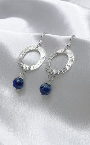 Orecchini Sodalite