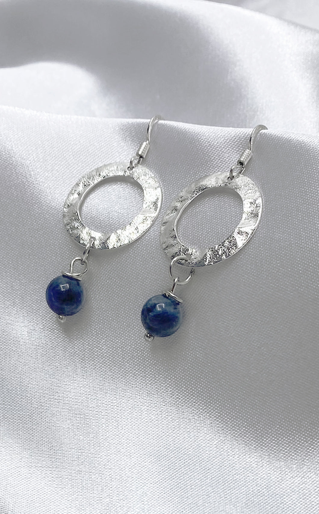 Orecchini Sodalite